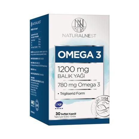Resim Naturalnest Omega 3 30 Kapsül