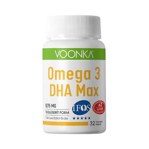 Resim Voonka Omega-3 DHA Max 1275 mg 32 Kapsül