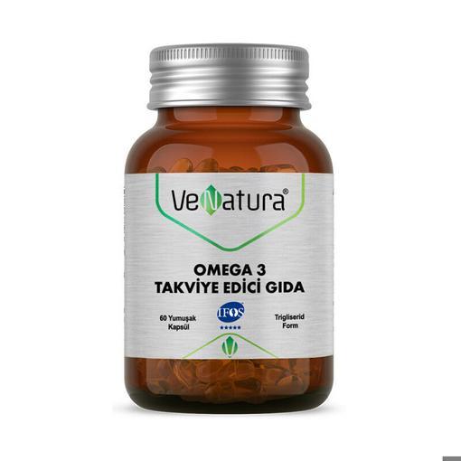 Resim Venatura Omega 3 Takviye Edici Gıda 60 Kapsül