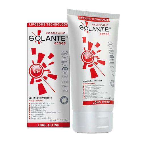 Resim Solante Acnes Sun Care Losyon SPF50 150 ml