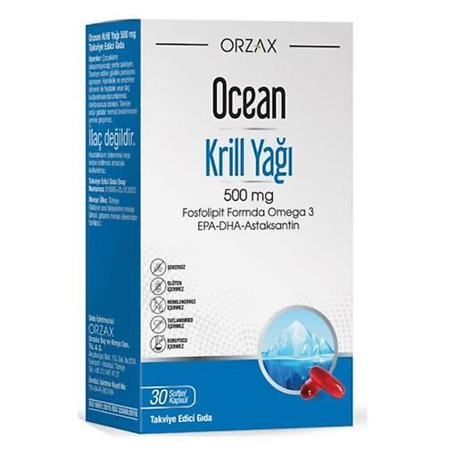 Resim Ocean Krill Oil 500 mg 30 Kapsül