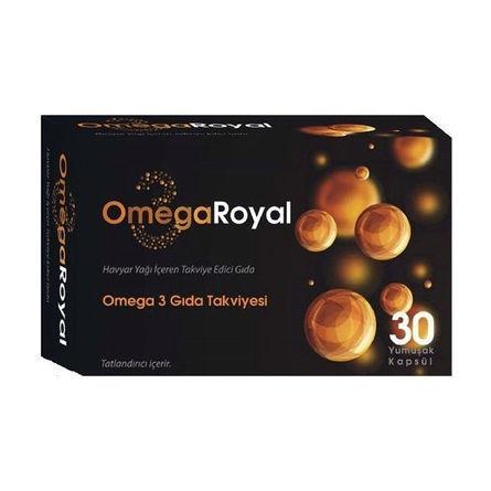 Resim Omega Royal Havyar Balık Yağı 30 Kapsül