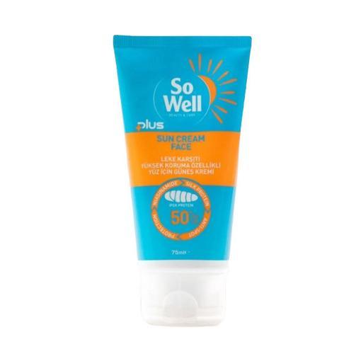 Resim So Well Plus Güneş Kremi SPF50+ 75 ML
