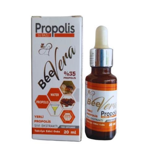 Resim Beevera Propolis 20 ml Su Bazlı Takviye Edici Gıda