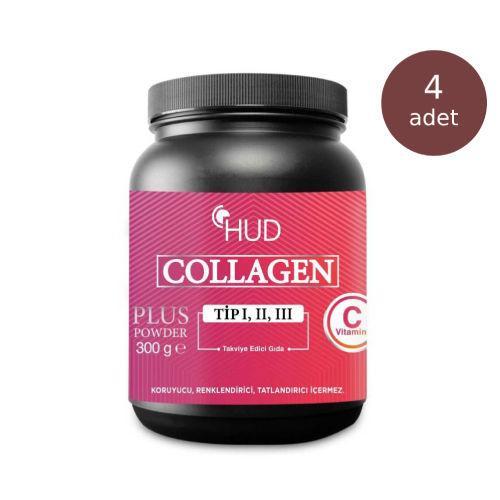 Resim Hud Collagen Plus Powder 300 gr 4 kutu