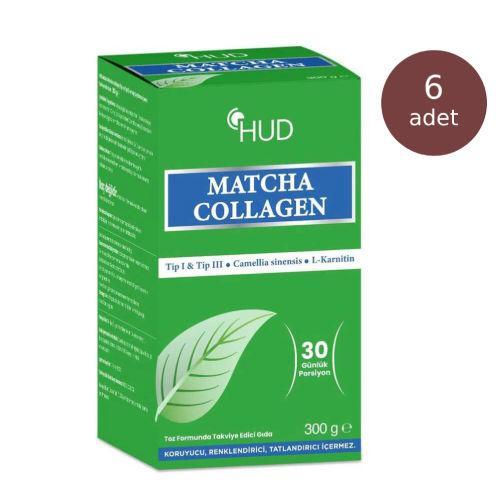 Resim Hud Matcha Kolajen 300 gr 6 kutu