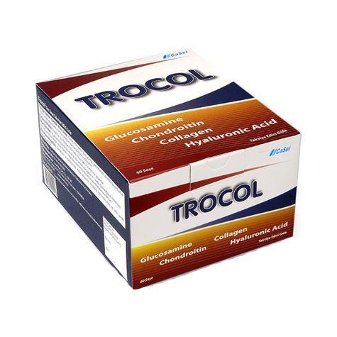 Resim Trocol Glucosamine Chondroitin Collagen Hyaluronic Acid 60 Saşe