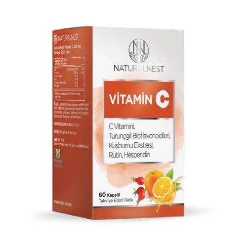 Resim Naturalnest C Vitamini 60 Kapsül