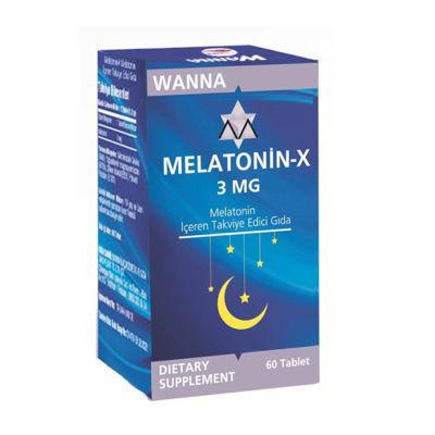 Resim Wanna Melatonin-X 3 MG 60 Tablet