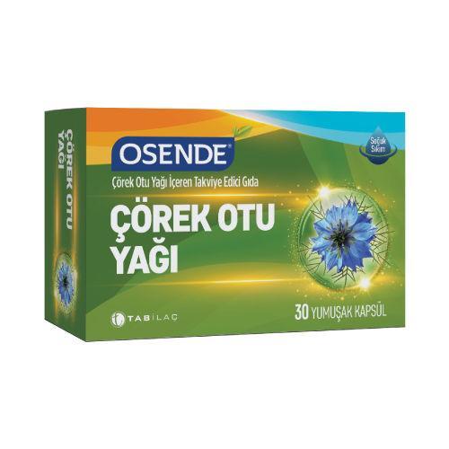 Resim Osende Çörekotu Yağı 900 mg 30 Kapsül