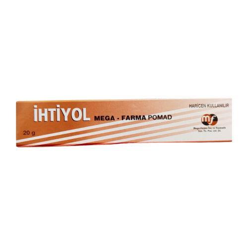 Resim Mega-Farma Ihtiyol Pomad 20 gr
