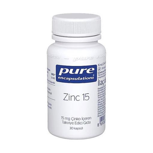 Resim Pure Encapsulations Zinc 15 mg 30 Kapsül