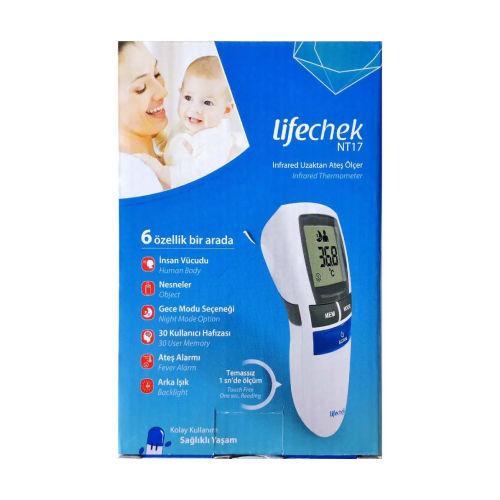 Resim Lifechek NT17 İnfrared Uzaktan Temassız Ateş Ölçer