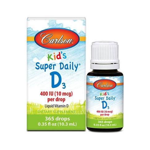 Resim Carlson Kids Daily D3 400 IU Per Drop 10.3 ml