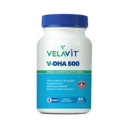 Resim Velavit V-DHA 500 mg 30 Kapsül