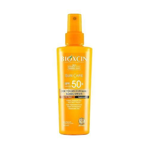 Resim Bioxcin Sun Care SPF50+ 200 ml Tüm Ciltler İçin Çok Yüksek Korumalı Güneş Spreyi