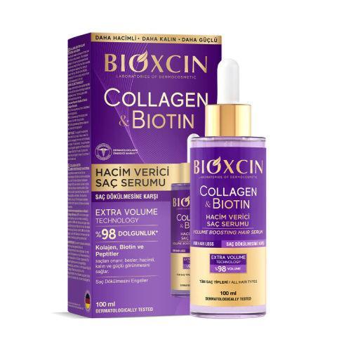 Resim Bioxcin Collagen Biotin 100 ml Ekstra Hacim Serumu