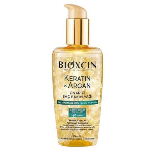 Resim Bioxcin 150 ml Keratin Argan Onarıcı Saç Bakım Yağı