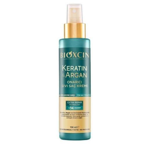 Resim Bioxcin Keratin Argan 150 ml Onarıcı Sıvı Saç Bakım Kremi