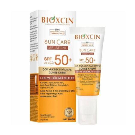 Resim Bioxcin Sun Care Melatone Lekeye Eğilimli Ciltler İçin SPF50+ 50 ml Çok Yüksek Korumalı Güneş Kremi