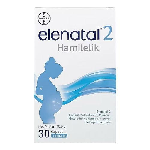Resim Elenatal 2 30 Kapsül