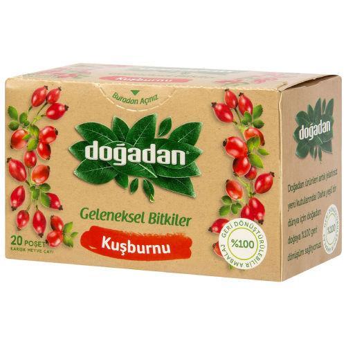 Resim Doğadan Kuşburnu Çay 20'li
