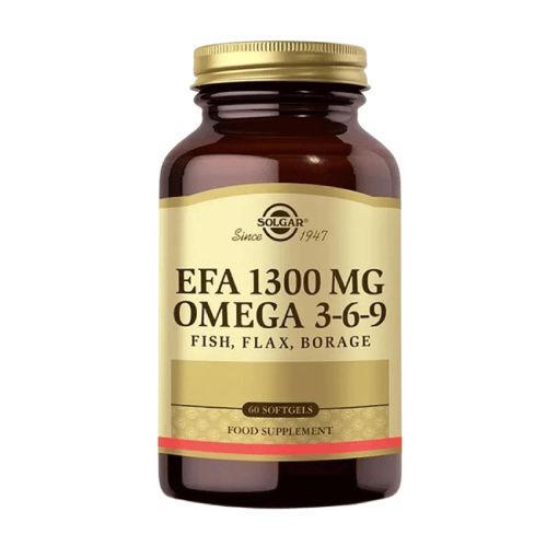Resim Solgar EFA 1300 mg Omega 3-6-9 60 Softgel