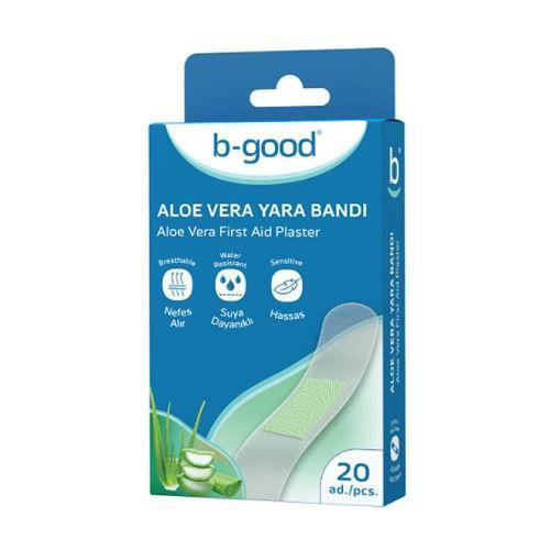 Resim B-Good Aloe Vera Suya Dayanıklı Yara Bandı 20'li