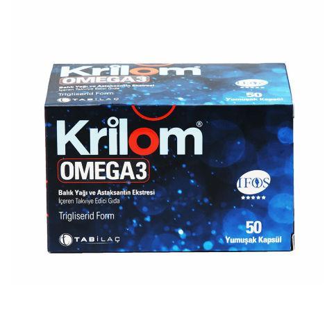 Resim Krilom Omega 3 50 Kapsül Balık Yağı