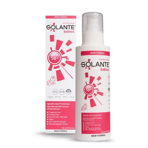 Resim Solante Babies Sun Care SPF 50+ 150 ml Güneş Losyonu