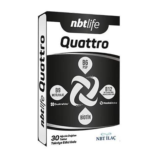 Resim NBT Life Quattro Tablet 30'lu