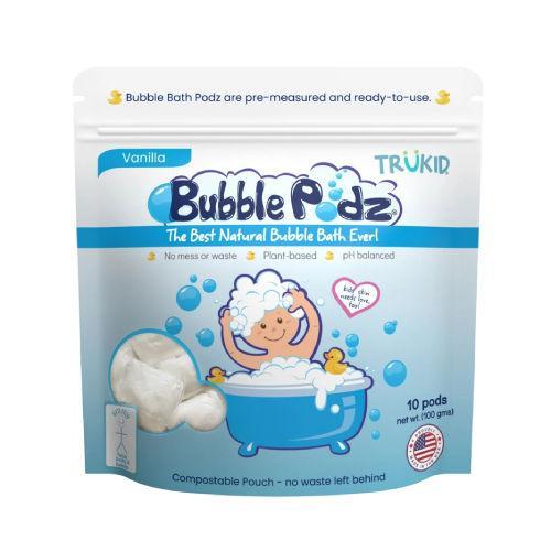 Resim Trukid Bubble Podz Vanilla Scented Bubble Bath 10 Adet - Vanilya Kokulu Banyo Köpüğü