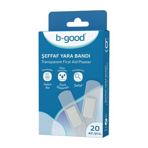 Resim B-Good Şeffaf Yara Bandı 20'li