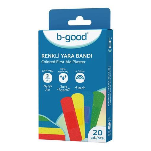 Resim B-Good Yara Bandı Renkli 20'li