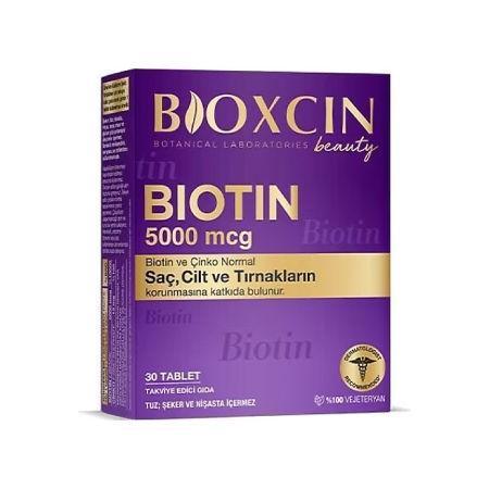Resim Bioxcin Biotin 5000 mcg 30 Tablet