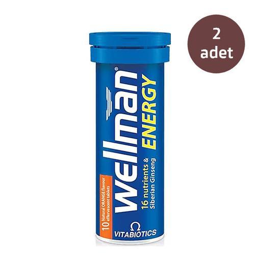 Resim Wellman Energy 10 Effervesan Tablet 1 Alana 1 Bedava