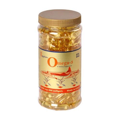 Resim Sapphire Omega 3 200 Softjel Kapsül