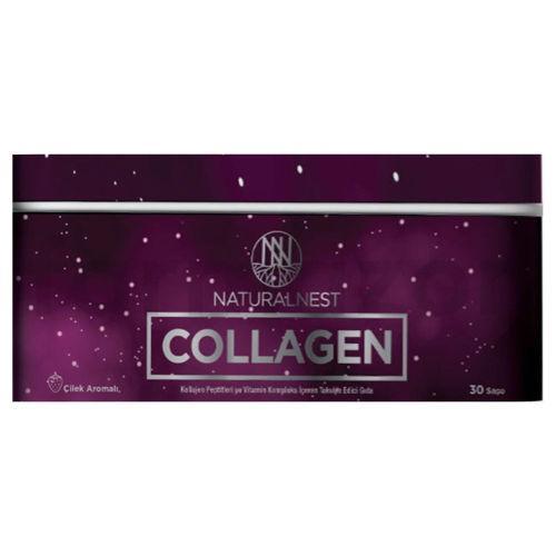 Resim Naturalnest Hidrolize Kollajen Çilek Aromalı 30 Saşe