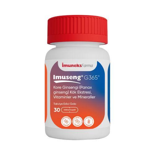 Resim İmuneks Farma İmuseng G365 30 Kapsül