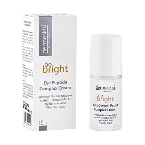 Resim Dermoskin Be Bright Göz Çevresi Krem Peptit Kompleks 15 ml