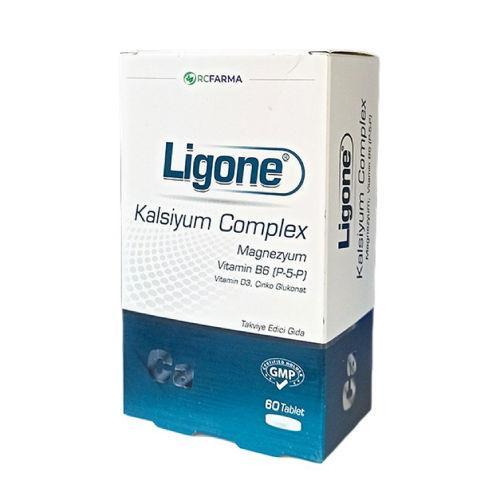 Resim Ligone Kalsiyum Complex 60 Tablet