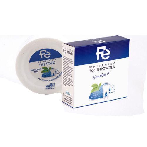 Resim Fe Beyazlatıcı Diş Tozu Smokers Naneli 50 gr