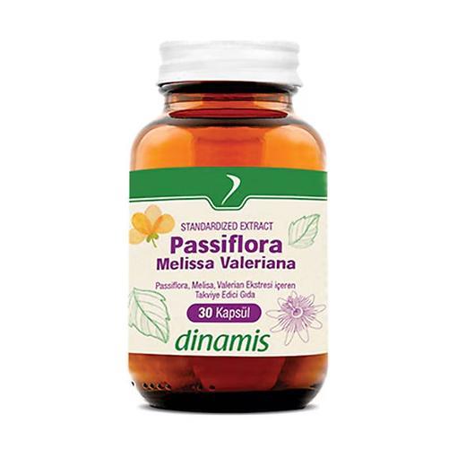 Resim Dinamis Passiflora Melissa Valeriana 30 Kapsül
