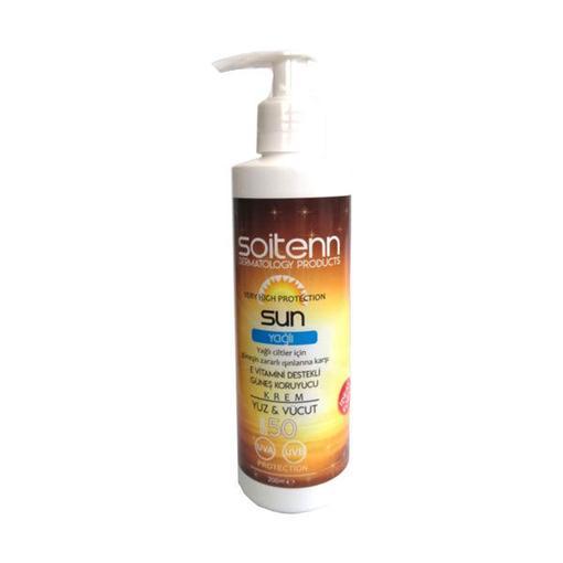 Resim Soitenn Sun Yağlı 50 SPF 200 Ml