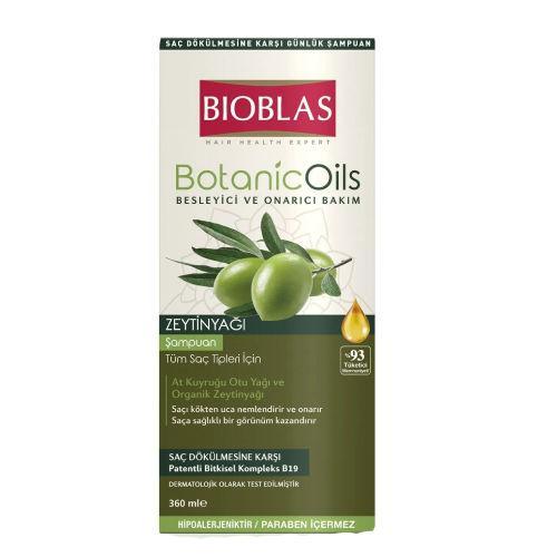 Resim Bioblas Botanic Oils 360 ml Zeytinyağı Kuru ve Yıpranmış Şaçlar Şampuan