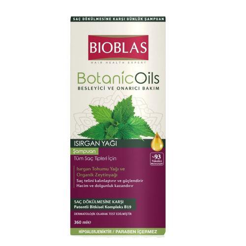 Resim Bioblas Botanic Oils Isırgan Yağlı 360 ml Şampuan