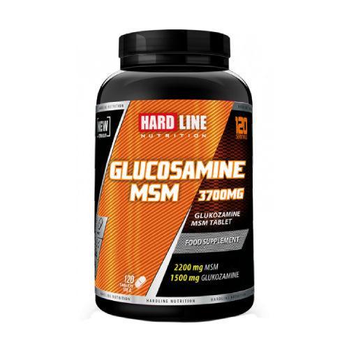 Resim Hardline Nutrition Glucosamine MSM 120 Tablet