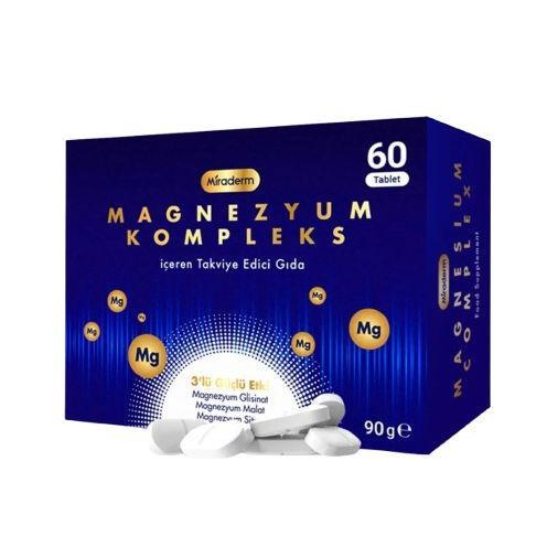 Resim Miraderm Magnezyum Kompleks 60 Tablet