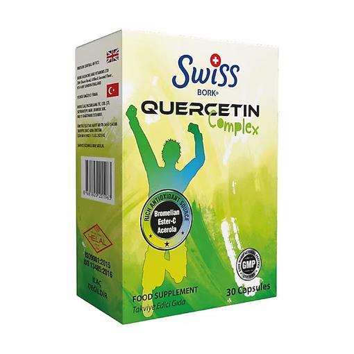 Resim Swiss Bork Quercetin Complex 30 Kapsül