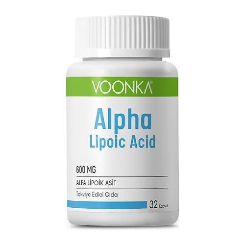Resim Voonka Alpha Lipoic Acid 600 mg 32 Kapsül